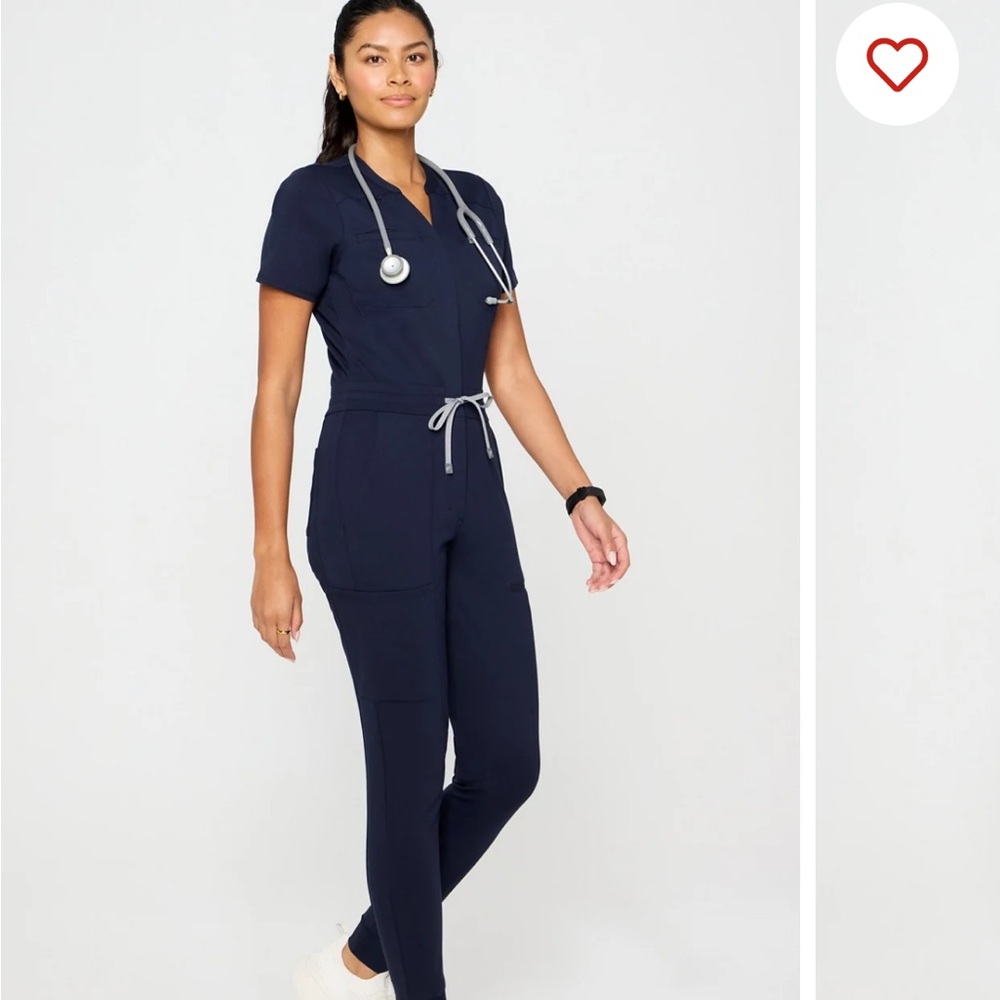 BRAND NEW Fabletics Scrub Jumpsuit Size M